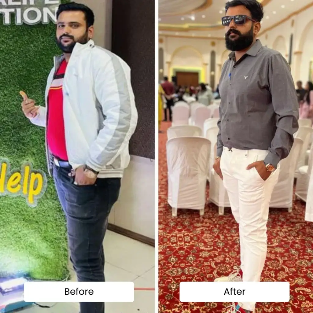 nirmal-weight-loss-17-kg-coach-amit-sarvaiya